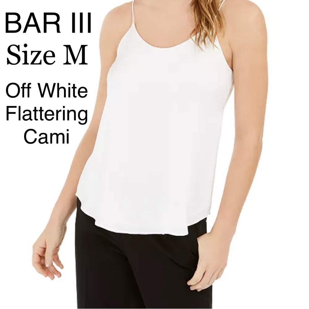 Bar III Flattering Cami Top